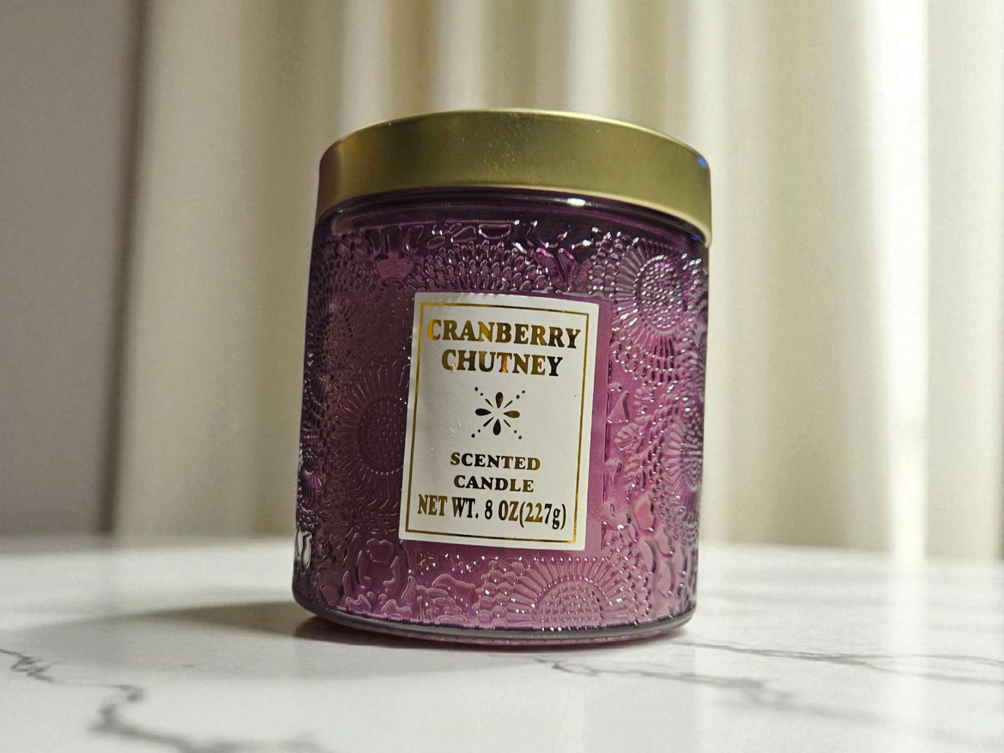Cranberry Chutney Candle Set