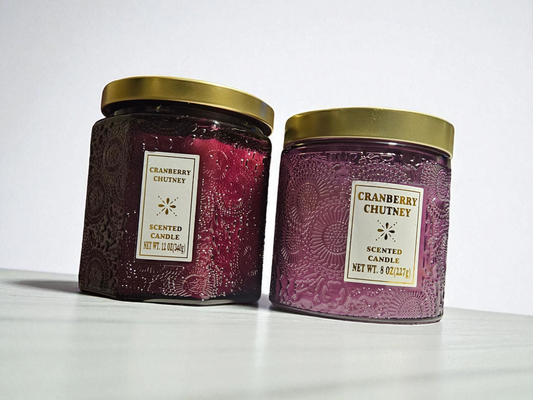 Cranberry Chutney Candle Set