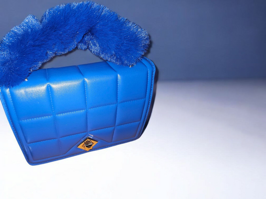 Cobalt Blue Rectangular Purse