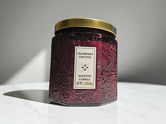 Cranberry Chutney Candle Set