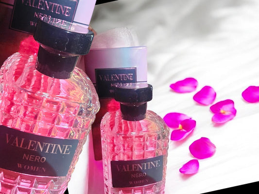Valentine Nero inspired by Valentino